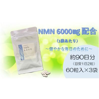 ふるさと納税 藤井寺市 NMN6000　3袋セット