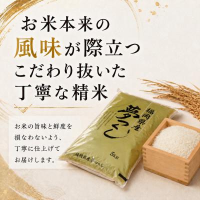 ふるさと納税 春日市 《無洗米》【8年産　新米】9月〜発送【食味鑑定士厳選】福岡県産夢つくし15k(5k×3袋)(春日市) |  | 01