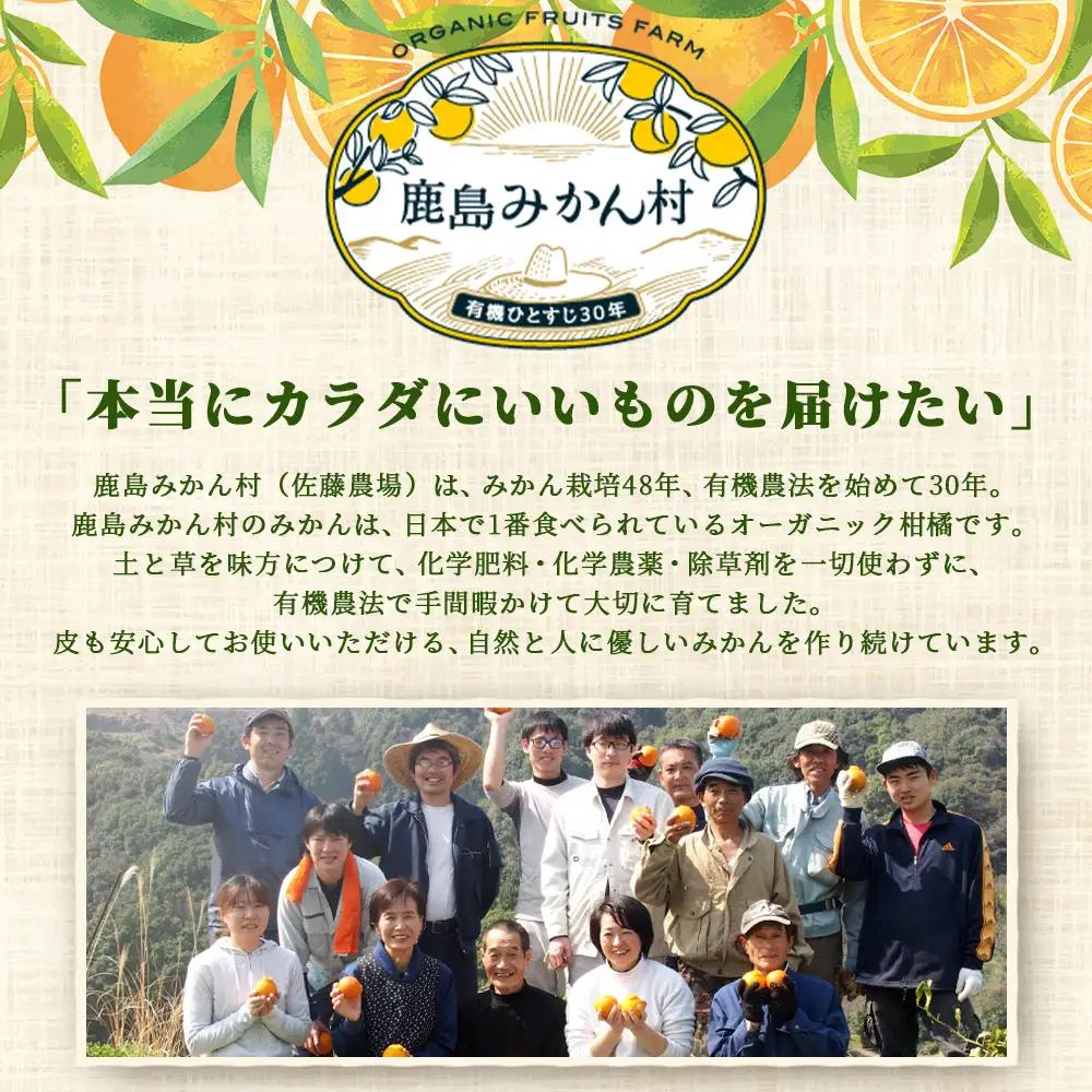 【先行受付】 オーガニック みかん 約5kg ＼有機柑橘栽培・出荷量日本一／有機栽培 佐賀県産 鹿島産 国産 B-70