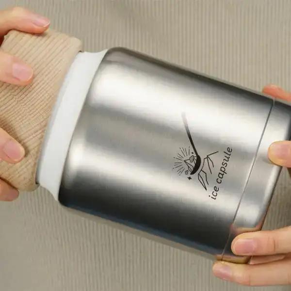 コンパクトアイスクリームメーカー ice capsule(アイスカプセル) 電源不要 アウトドア用品 キャンプ用品 自家製アイスクリーム アイスクリームメーカー【027P006】
