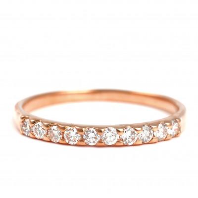 ふるさと納税 大月市 ピンキー　エタニティリング　0.18CT　R3996DI-R#4 |  | 01
