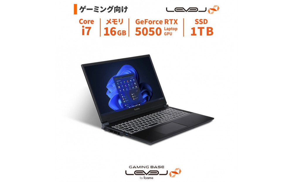 パソコン工房 4年間物損保証 15型ゲーミングノートPC Core i7/5050/No.315 322032_EE126