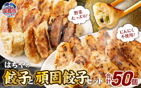 餃子 はちやの餃子と頑固餃子セット　【04203-0193】