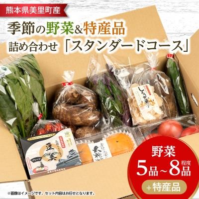 ふるさと納税 美里町 季節の野菜 詰め合わせ「スタンダードコース」