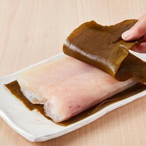 知床羅臼 たらの昆布〆(250gX3袋) ｜ 魚 鱈 鱈