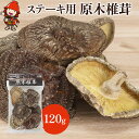 【ふるさと納税】乾燥椎茸 ステーキ用 原木椎茸 120g 乾しいたけ 干し椎茸 干ししいたけ 乾燥しいたけ 干しシイタケ 大分県産 九州産 中津市 国産 送料無料／熨斗対応可 お歳暮 お中元 など