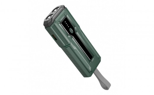 【グリーン】モバイルバッテリー 15000mAh 55.5Wh 大容量 LED ライト付き 緊急照明 2台同時充電 2in1 パワーバンク USB-C出入力ポート iPhone17/16充電 iOS/iPad/Android各機種対応 Type-Cケーブル付き PD22.5W 急速充電 小型軽量 防災グッズ 90日安心保証付【PL保険加入済み製品・安心】