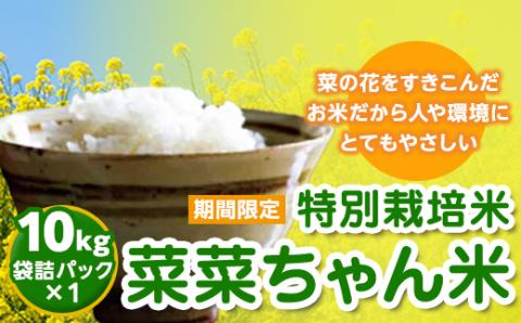 【令和２年産】特別栽培米　菜菜ちゃん米　10ｋｇ