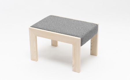 センの木の家具 Ottoman（T-9072 グレー）