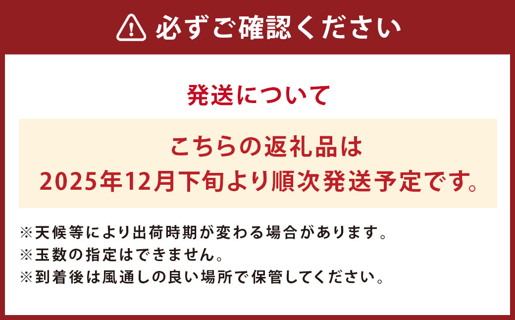 【贈答用】人吉産 不知火 （しらぬい） 6kg