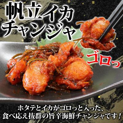 ふるさと納税 弟子屈町 【無地熨斗】ホタテ・イカチャンジャ100g×3個セット ご飯のお供 海鮮 北海道 弟子屈町 2945 |  | 01