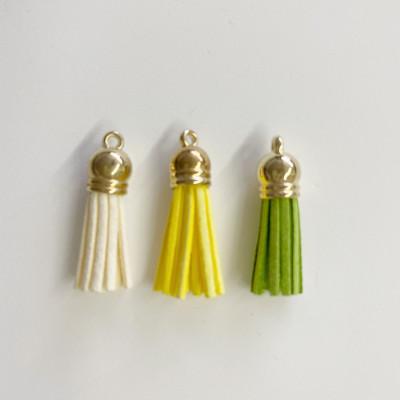 ふるさと納税 日高町 イニシャル　ハーバリウムキーホルダー　イエロー系　【S】 |  | 02