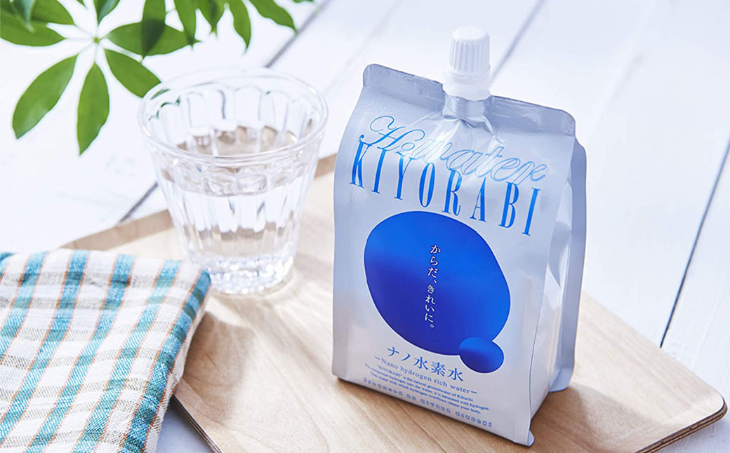 【1ヶ月毎6回定期便】ナノ水素水キヨラビ 500ml×30本