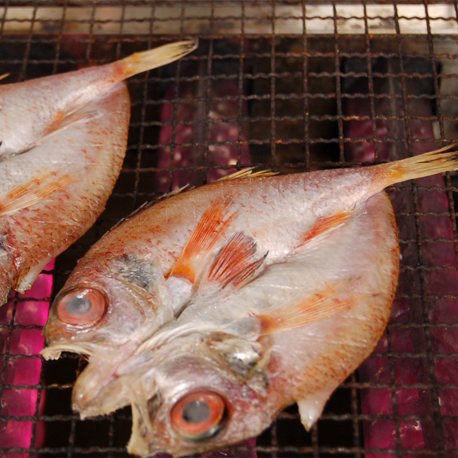 ＜山米鮮魚＞山陰沖「のどぐろ」極み干し 120g～150g×3枚