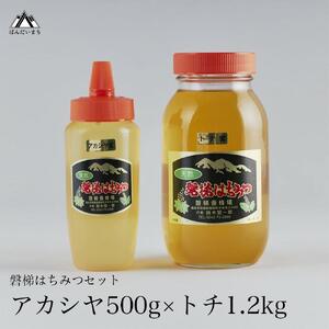 【予約】国産純粋はちみつ 天然 農林水産大臣賞 磐梯はちみつ 　トチ×アカシヤ　合計1700g　※令和8年7月より順次発送予定