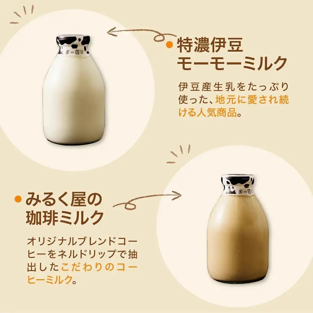大木乳業【プリン3種＆土肥びわパウンドケーキ＆牛乳＆コーヒー牛乳】セット