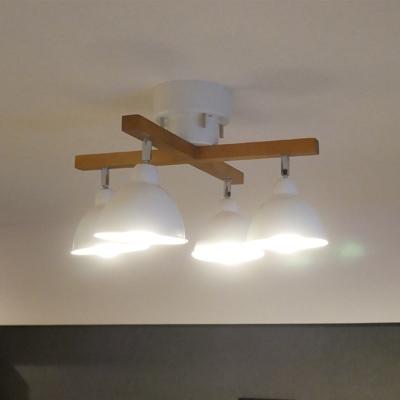ふるさと納税 多可町 ウッドバーシーリングライト リモコン 天井照明 LED昼白色付属 照明器具 北欧 電球付き |  | 03