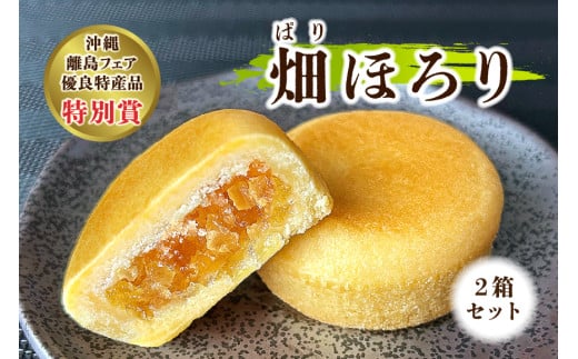 AB108【沖縄離島フェア優良特産品特別賞】 畑(ぱり)ほろり×2箱セット