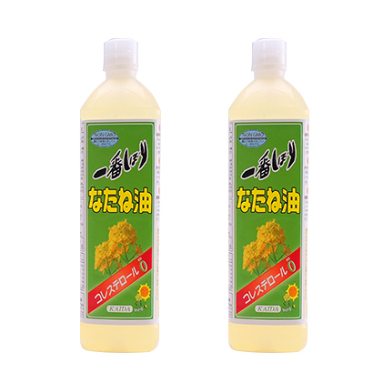 圧搾一番搾り なたね油 1000g×2本セット 菜種油 食用油 植物油 _イメージ3