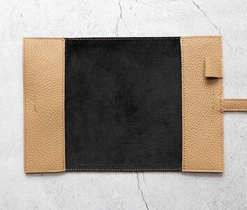 maf pinto (マフ ピント) 手帳カバー＆ブックカバー カプチーノ ADRIA LINE レザー 本革 日本製