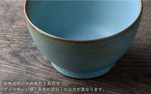 【波佐見焼】ブロンズ 丼 どんぶり ブルー 3点セット【藍染窯】 [JC29]