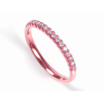 ふるさと納税 甲府市 煌めきハーフエタニティリング　0.20CT　R3992DI-R |  | 01