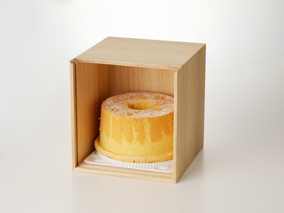 【年末年始限定】くんねこ　名古屋コーチンシフォンケーキ（桐箱入り）[115N07]