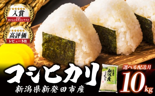 【2026年8月発送】 令和7年産 特別栽培米 コシヒカリ 10kg 5kg×2袋 特栽米 新潟県産コシヒカリ 新発田産 新潟 米 アグリ中俵 新潟県 新発田市 nakatawara002_02_202608