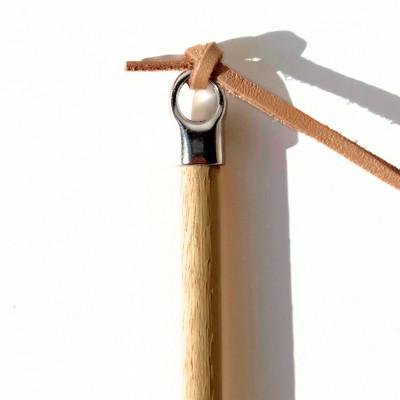 ふるさと納税 多摩市 【天然素材のねこじゃらし】ブラックカラー×グレーファー　猫のおもちゃ |  | 02