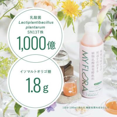 ふるさと納税 三原市 シンバイオティクス マイ・フローラ 700ml × 2本 2週間分 野村乳業 [104-001] |  | 01