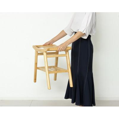 ふるさと納税 海南市 Bambooスツール　ナチュラル |  | 02