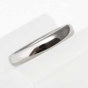 純チタン甲丸リング(幅3mm)14号【1642921】