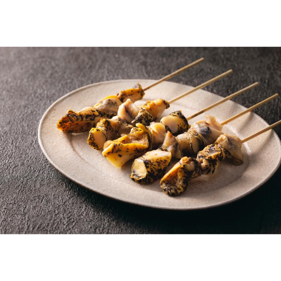 ＜ひがし北海道・釧路つぶ貝本舗＞つぶ串10本入