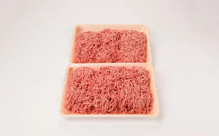 【牛豚合挽 ミンチ】 A4ランク 糸島黒毛和牛/糸島産豚肉 合計1.5kg 糸島市/糸島ミートデリ工房[ACA006]