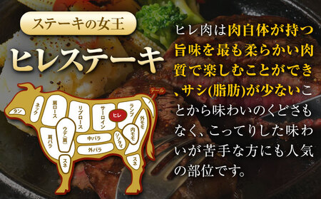 くまもと黒毛和牛 ヒレステーキ 600g 牛肉 冷凍 《30日以内に出荷予定(土日祝除く)》くまもと黒毛和牛 黒毛和牛 冷凍庫 個別 取分け 小分け 個包装 ステーキ肉 にも ヒレステーキ