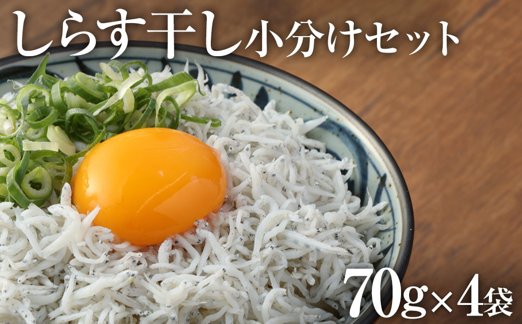 
            浜口海産物店のちりめんじゃこ（70ｇ× 4袋）小分けセット シラス 釜揚げ じゃこ ちりめん 国産 しらす丼 ちりめん丼 かちりじゃこ 詰め合わせ セット おつまみ 料理 地元特産 海産物 無添加 高知 【R00015】
          