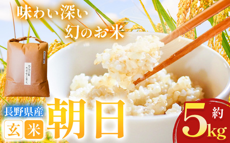 【令和7年度産】 自然栽培 天日干し 朝日 玄米 5㎏ |　お結び自然農縁
