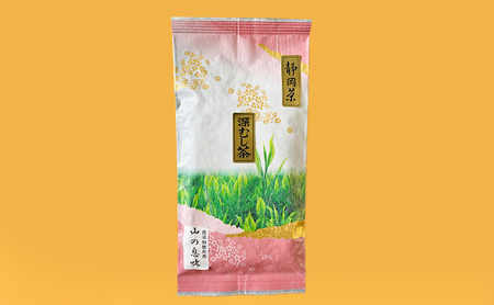 【 3ヵ月 定期便 】 つゆひかり 山の息吹　各100gセット 【 静岡茶 】 茶 お茶 緑茶 日本茶 茶葉 国産 静岡県産 健康生活 エコファーマー 袋井市 静岡県