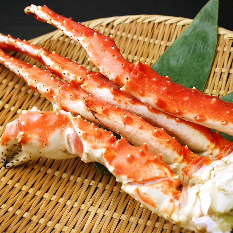 ＜加藤水産＞ボイルタラバガニ足2kg（約2肩8本）