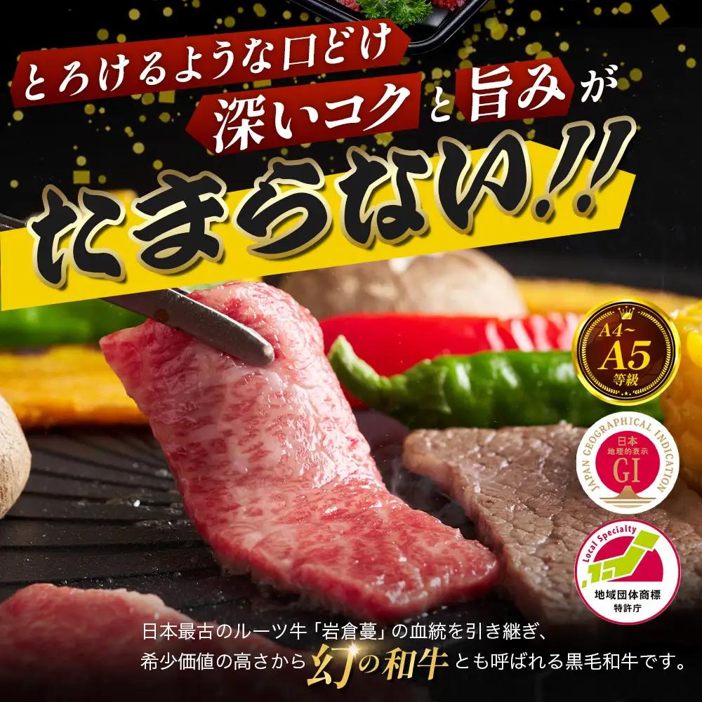 比婆牛 焼肉用 肩ロース 600g 焼肉セット