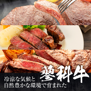 蓼科牛ステーキセット1（リブロース250g×1パック、サーロイン200g×1パック、ヒレ120g×1パック）