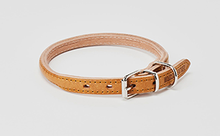 good collar 4号［犬 猫 首輪］ ヒノキ