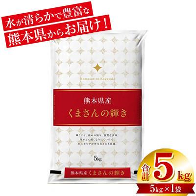 ふるさと納税 八代市 【令和7年産】 熊本県産 くまさんの輝き 5kg(5kg×1袋) 【八代食糧】