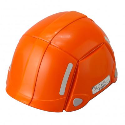 ふるさと納税 三木市 〜まさかの時の備えに〜防災用折りたたみヘルメット ブルーム 1個 オレンジ