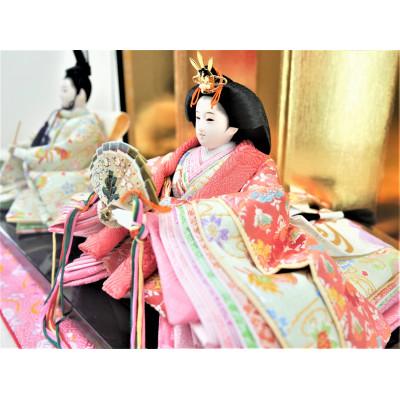 ふるさと納税 小野市 雛人形　京芥子親王「鴛〜おしどり〜」 オリジナル金襴敷　No.K-304 |  | 01