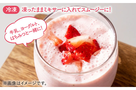 【R8年5月以降発送】【贅沢赤白食べ比べ】白石産冷凍いちご（さがほのか・パールホワイト）750g / 冷凍 苺 希少 赤いちご 白いちご 紅白いちご 甘い 食べ比べ 佐賀県産 ブランドいちご 真っ白 