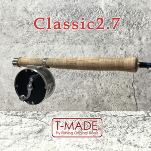 【ブラック】T-MADE　Classic2.7リール | フライフィッシング リール 草加市