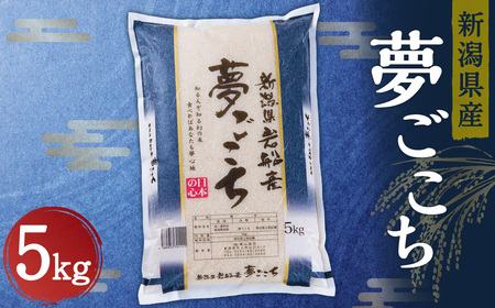 【令和7年産米】新潟県村上市 夢ごこち 5kg A4198