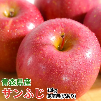 【11月から順次発送!】青森県産サンふじ 約10kg 訳あり 平均糖度13度以上!【配送不可地域：離島・沖縄県】