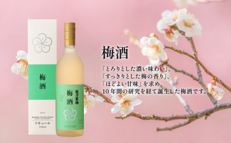 越乃寒梅　浹　純米吟醸 720ml・梅酒 720ml　2本セット 日本酒 お酒 晩酌 家飲み 宅飲み 飲み比べ 素直な飲み口 女子会 五百万石 